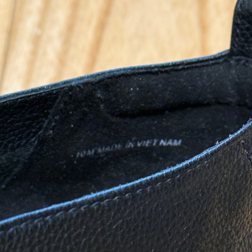 Everlane The Day Glove Shoe US 10 Women's High Vamp Ballet Flat Black Leather - Picture 10 of 10